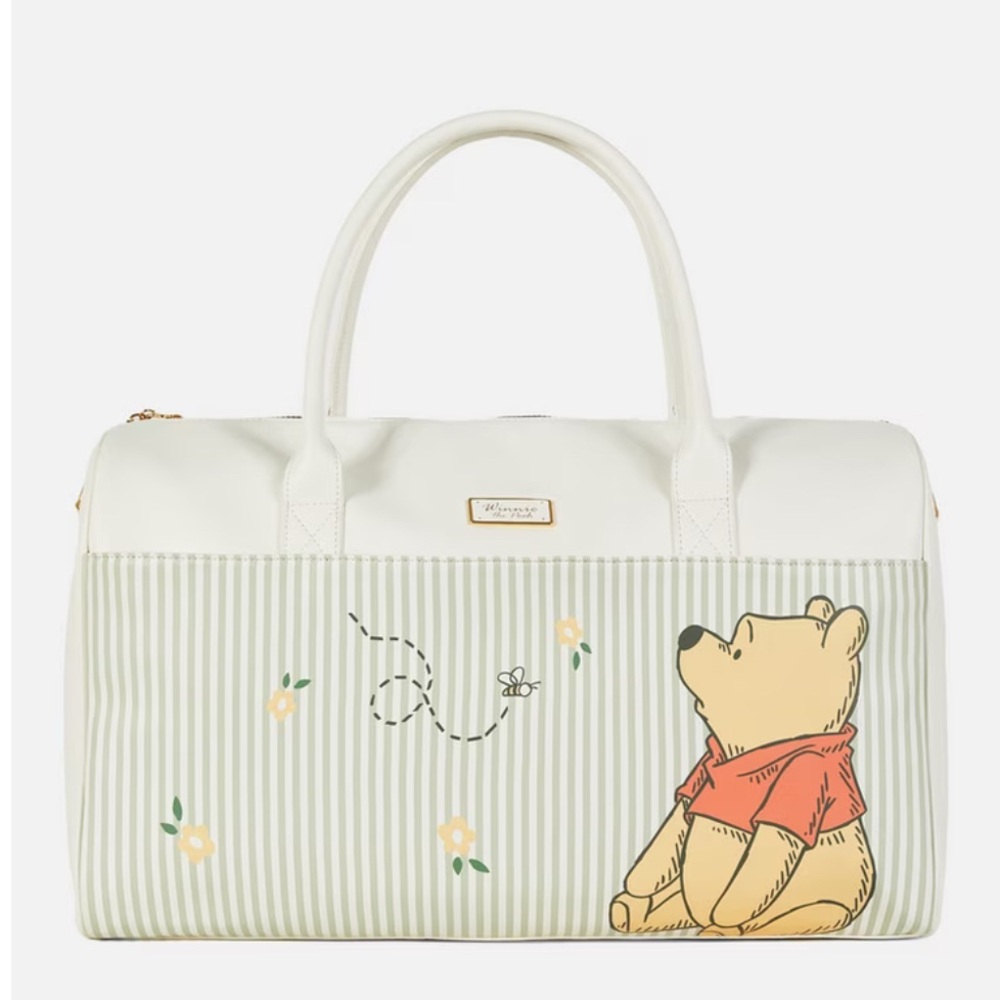 Disney’s Primark Winnie the Pooh White and Green Weekender Bag